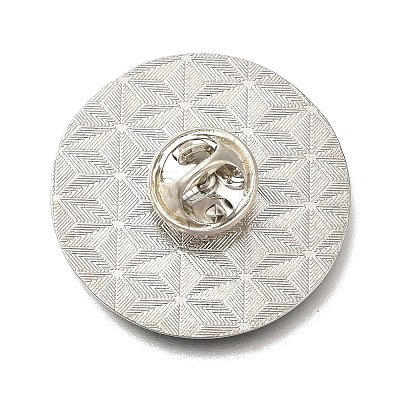 Twelve Constellation Creative Alloy Badges Constellation Brooches LS-JEWB-S033-01P-I-1