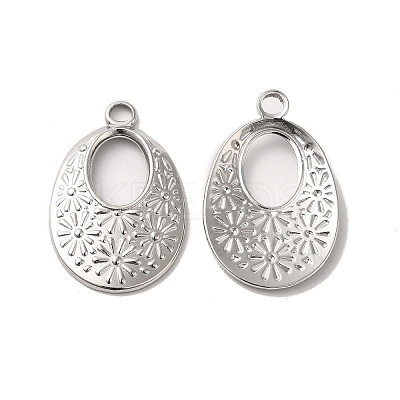 Non-Tarnish 304 Stainless Steel Pendant STAS-H212-22P-1