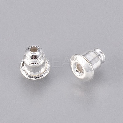 Brass Ear Nuts KK-EC028-NF-1