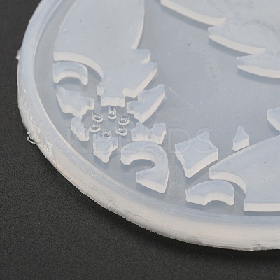 Christmas Coaster Food Grade Silicone Molds DIY-H145-09-1