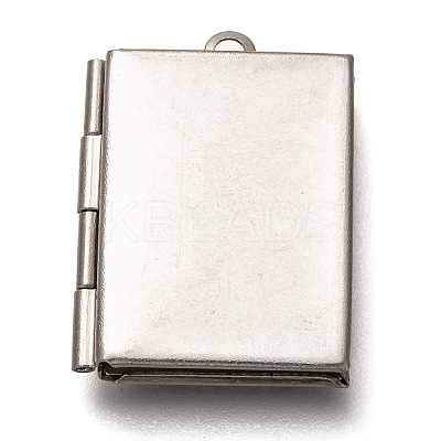 Non-Tarnish 316 Stainless Steel Locket Pendants LS-STAS-P267-01P-1