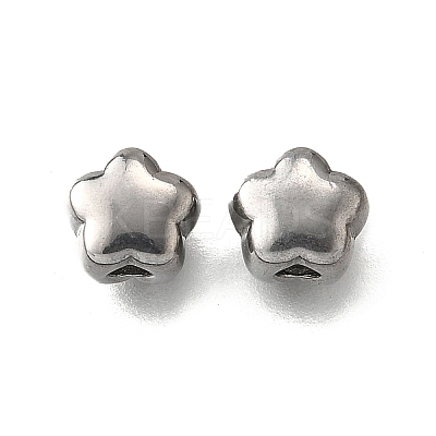 304 Stainless Steel Beads STAS-V009-07P-1