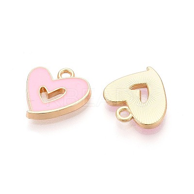 Alloy Enamel Pendants PALLOY-T092-27G-03-1
