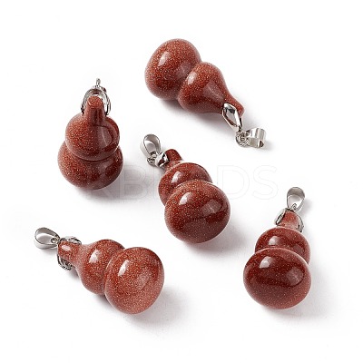 Synthetic Goldstone Pendants G-G846-02P-01-1