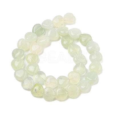 Natural New Jade Beads Strands G-H005-C16-02-1