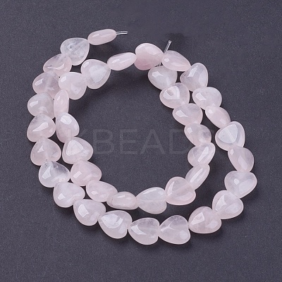 Girlfriend Valentines Day Ideas Natural Rose Quartz Bead Strands G-R190-20mm-18-1