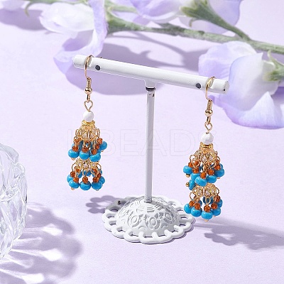 304 Stainless Steel Dangle Earrings EJEW-MZ00130-02-1