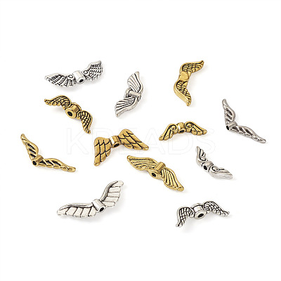 240Pcs 12 Style Tibetan Style Alloy Beads TIBEB-FW0001-01-1