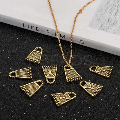 Tibetan Style Alloy Charms X-GLF0208Y-NF-1