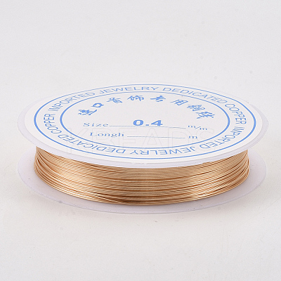 Round Copper Jewelry Wire X-CWIR-Q006-0.7mm-KC-1