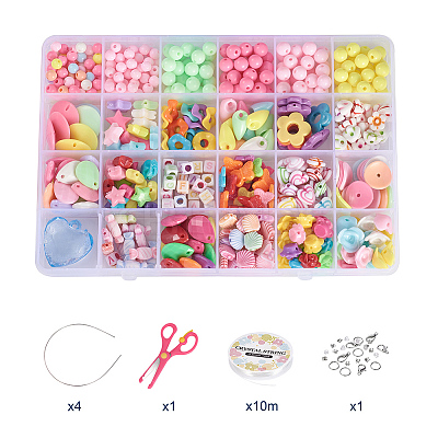 DIY Jewelry Making Kits For Children DIY-YW0001-25-1