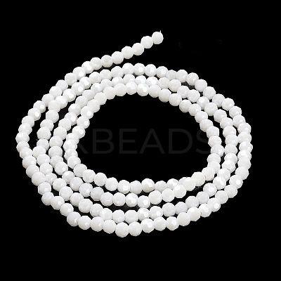 Electroplate Opaque Glass Beads Strands LS-EGLA-A035-P3mm-A01-1