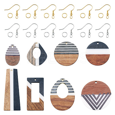 Dangle Earrings DIY Making Kit DIY-BY0001-17-1