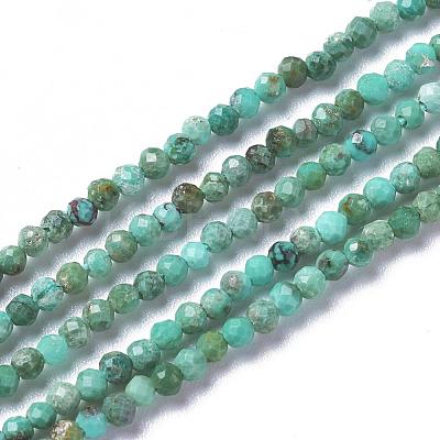 Natural Magnesite Beads Strands G-F596-09-2mm-1