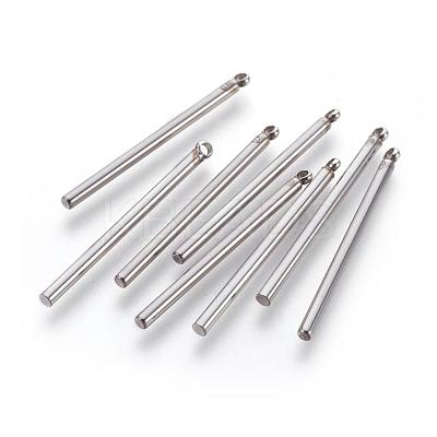 Tarnish Resistant 201 Stainless Steel Pendants STAS-F174-03P-B-1
