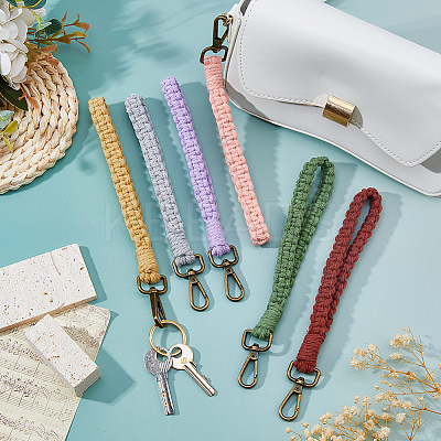 6Pcs Cotton Pendant Decoration HJEW-FH00171-1