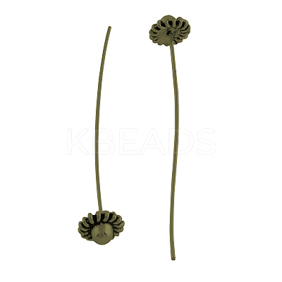 Brass Fancy Pins TIBE-894-AB-NR-1