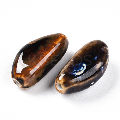 Handmade Porcelain Beads PORC-N008-08I-1