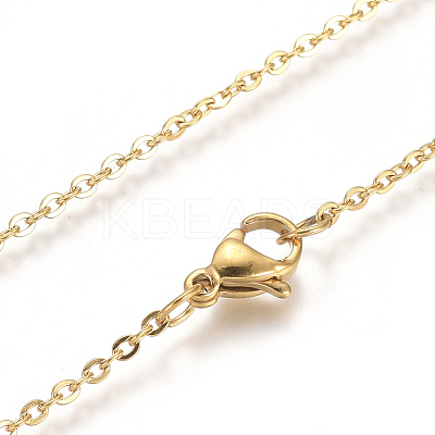 304 Stainless Steel Pendant Necklaces NJEW-F275-29G-1
