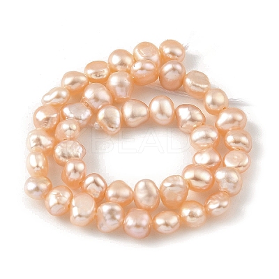 Natural Cultured Freshwater Pearl Beads Strands PEAR-A006-02D-X-1