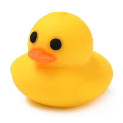Duck Food Grade Silicone Focal Beads SIL-Q030-05A-1
