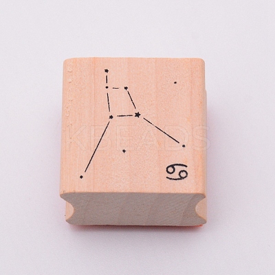 Wooden Stamps DIY-WH0175-46D-1