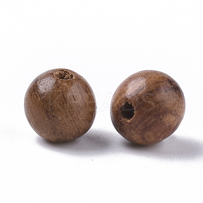 Natural Wood Beads X-WOOD-S666-6mm-01-1