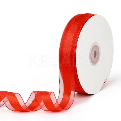 Solid Color Organza Ribbons ORIB-E005-B12-1