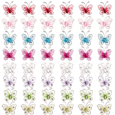 Screen Fabric Butterflies DIY-SC0009-30-1