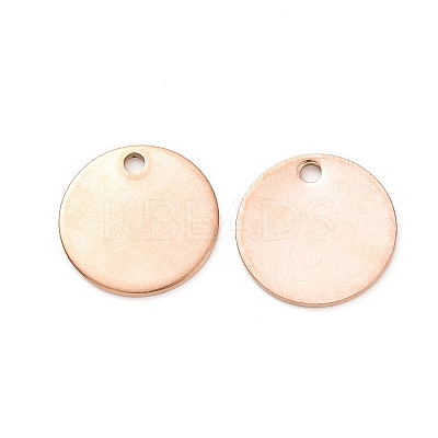 Ion Plating(IP) 304 Stainless Steel Charms STAS-K112-02RG-1