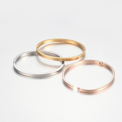 304 Stainless Steel Bangles BJEW-F303-04-1