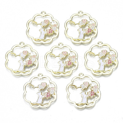 Environemental Alloy Enamel Pendants LS-X-PALLOY-N162-003-RS-1