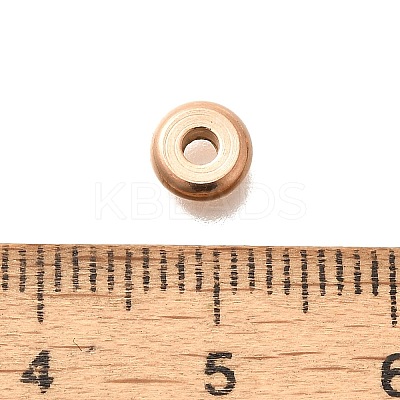 304 Stainless Steel Spacer Beads STAS-R140-02RG-1