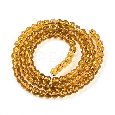 Transparent Glass Beads Strands LS-GLAA-T032-T4mm-23-1