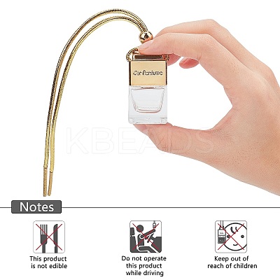 Car Air Freshener Perfume Bottle HJEW-PH0001-23-1