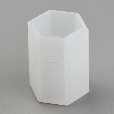 Hexagonal Prisms Filled Silicone Molds DIY-J003-27D-1