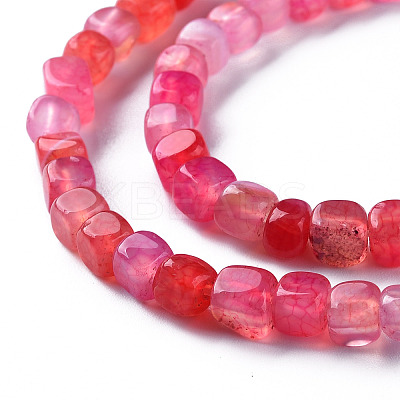 Natural Agate Beads Strands X-G-N326-99A-1