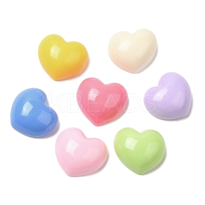 Cartoon Opaque Resin Cabochons X-RESI-C039-01P-1