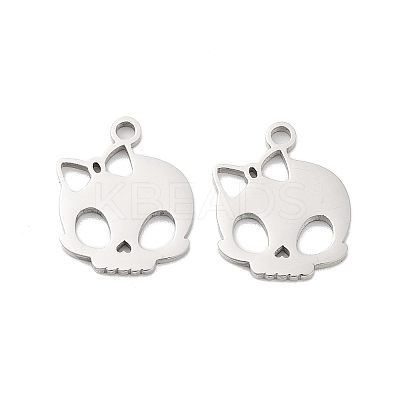 Non-Tarnish 316 Surgical Stainless Steel Charms STAS-Q314-16P-1