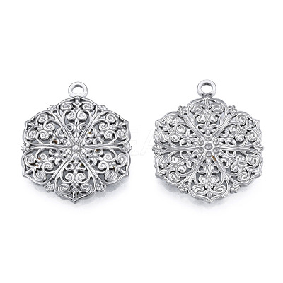 Non-Tarnish 201 Stainless Steel Pendants STAS-N098-206P-1
