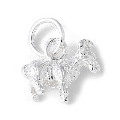 925 Sterling Silver 3D Chinese Zodiac Charms STER-P066-01S-08-1