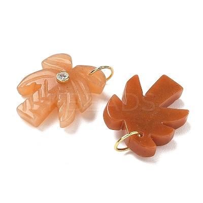 Natural Red Aventurine Carved Pendants GG-CBA67BD-02G-B-1