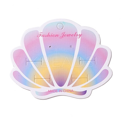 Paper Jewelry Hair Clip Display Cards CDIS-F005-10-1