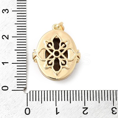 Natural Tiger Eye Pendants KK-G553-15G-1