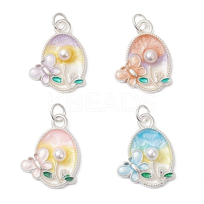 Alloy Enamel Pendants PALLOY-JF04631-1