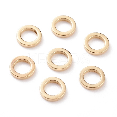 Brass Linking Rings KK-Y003-03A-G-1