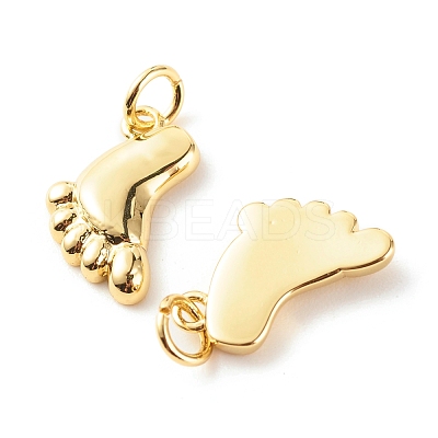 Brass Pendants KK-P208-04G-RS-1