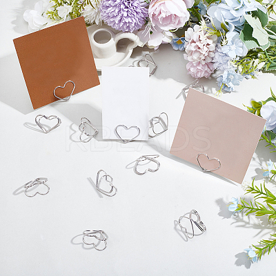 32Pcs Mini Iron Place Card Holders ODIS-SP0001-08P-1