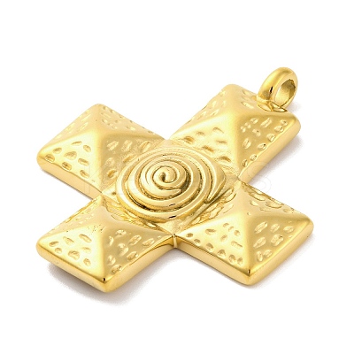 304 Stainless Steel Pendants STAS-Z096-02G-03-1