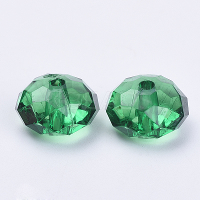 Transparent Acrylic Beads TACR-Q258-8mm-V17-1